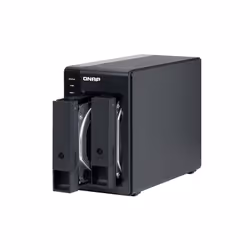 QNAP TR-002 storage drive enclosure HDD/SSD enclosure Black 2.5/3.5" - Additional view 6