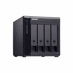 QNAP TL-D400S storage drive enclosure HDD/SSD enclosure Black, Grey 2.5/3.5" - Additional view 6