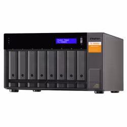 QNAP TL-D800S storage drive enclosure HDD/SSD enclosure Black, Grey 2.5/3.5" - Additional view 7