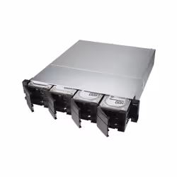 QNAP TL-R1200C-RP storage drive enclosure HDD/SSD enclosure Black, Grey 2.5/3.5" - Additional view 7