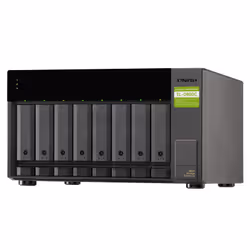 QNAP TL-D800C storage drive enclosure HDD/SSD enclosure Black, Grey 2.5/3.5" - Additional view 4