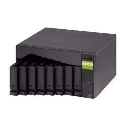 QNAP TL-D800C storage drive enclosure HDD/SSD enclosure Black, Grey 2.5/3.5" - Additional view 7