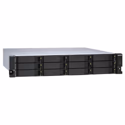 QNAP TL-R1200S-RP storage drive enclosure HDD/SSD enclosure Black, Grey 2.5/3.5" - Additional view 5