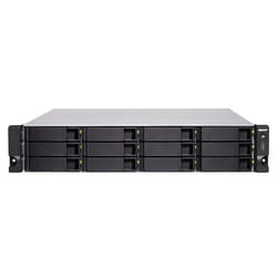 QNAP TS-1886XU-RP NAS Intel® Xeon® D D-1622 8 GB DDR4 0 TB QNAP Turbo System Aluminium, Black