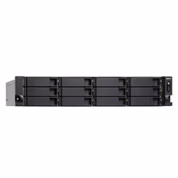 QNAP TS-1886XU-RP NAS Intel® Xeon® D D-1622 8 GB DDR4 0 TB QNAP Turbo System Aluminium, Black