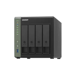 QNAP TS-431X3 NAS Tower Annapurna Labs Alpine AL-314 4 GB DDR3 0 TB QNAP Turbo System Black