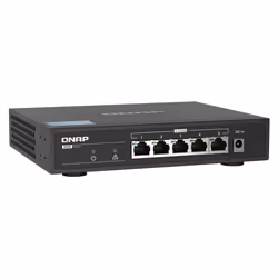 QNAP QSW-1105-5T network switch Unmanaged Gigabit Ethernet (10/100/1000) Black - Additional view 4