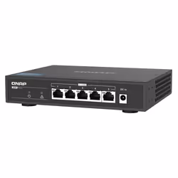 QNAP QSW-1105-5T network switch Unmanaged Gigabit Ethernet (10/100/1000) Black - Additional view 6