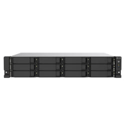 QNAP TS-1253DU-RP NAS Rack (2U) Intel® Celeron® J4125 4 GB DDR4 0 TB QNAP QTS Aluminium, Black