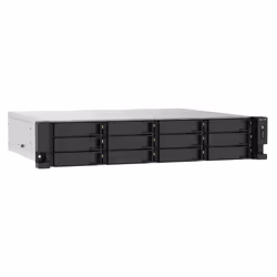 QNAP TS-1253DU-RP NAS Rack (2U) Intel® Celeron® J4125 4 GB DDR4 0 TB QNAP QTS Aluminium, Black