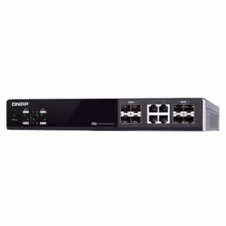 QNAP QSW-M804-4C network switch Managed 10G Ethernet (100/1000/10000) Black - Additional view 6