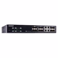 QNAP QSW-M1204-4C network switch Managed 10G Ethernet (100/1000/10000) Black - Additional view 5