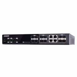 QNAP QSW-M1204-4C network switch Managed 10G Ethernet (100/1000/10000) Black - Additional view 7