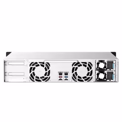 QNAP TS-1273AU-RP-8G NAS/storage server Rack (2U) Ryzen Embedded V1500B 8 GB DDR4 0 TB QNAP QTS Aluminium, Black - Additional view 7