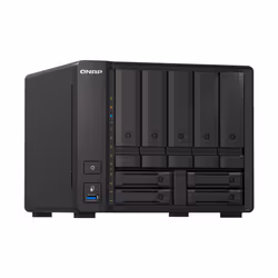 QNAP TS-H973AX NAS Tower Ryzen Embedded V1500B 8 GB DDR4 0 TB QuTS hero Black - Additional view 4
