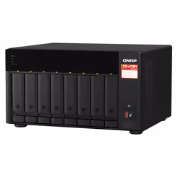 QNAP TS-873A NAS Tower Ryzen Embedded V1500B 8 GB DDR4 0 TB QNAP Turbo System Black - Additional view 5