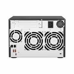 QNAP TS-673A NAS Tower Ryzen Embedded V1500B 8 GB DDR4 0 TB QNAP Turbo System Black - Additional view 6
