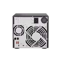 QNAP TS-473A NAS Tower Ryzen Embedded V1500B 8 GB DDR4 0 TB QNAP Turbo System Black - Additional view 6