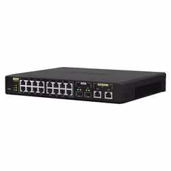 QNAP QSW-M2116P-2T2S network switch Managed L2 2.5G Ethernet Power over Ethernet (PoE) Black - Additional view 5