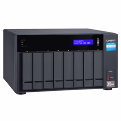 QNAP TVS-872X NAS Tower Intel® Core™ i3 8 GB DDR4 0 TB QNAP QTS Black
