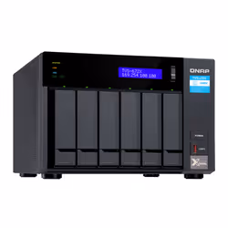 QNAP TVS-672X NAS Tower Intel® Core™ i3 8 GB DDR4 0 TB QNAP QTS Black