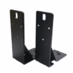 QNAP SP-EAR-QSWSTANDARDRACK-01, Mounting bracket, Black, 1U, 2 pc(s)