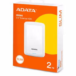 ADATA HV300 external hard drive 2 TB 2.5" 3.2 Gen 1 (3.1 Gen 1) White - Additional view 7