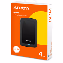 ADATA HV300 external hard drive 4 TB 2.5" 3.2 Gen 1 (3.1 Gen 1) Black - Additional view 5