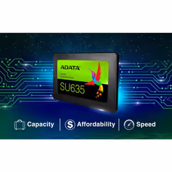 ADATA 3D-NAND SATA 2.5 inch Internal SSD (SU635S 520/450MB/s 480GB)