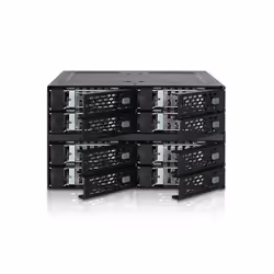 Icy Dock MB508SP-B drive bay panel 2x 5.25" Carrier panel Black - Additional view 7