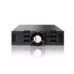 Icy Dock MB996SK-6SB drive bay panel Black - Additional view 3