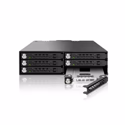 Icy Dock MB996SK-6SB drive bay panel Black - Additional view 5