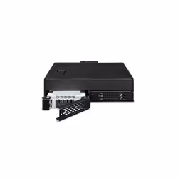 ICY Dock MB105VP-B 2 Bay U.2 U.3 PCIe 4.0 SSD HDD Mobile Rack
