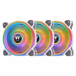 Thermaltake Riing Quad 14 RGB, Fan, 14 cm, 500 RPM, 1400 RPM, White