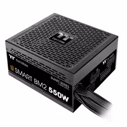 Thermaltake Smart BM2 550W - TT Premium Edition, 550 W, 100 - 240 V, 47 - 63 Hz, 10 A, Active, 110 W