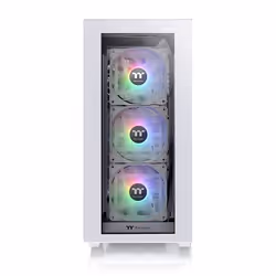 Thermaltake Divider 300 TG Snow ARGB Midi Tower White - Additional view 2