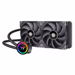 Thermaltake Toughliquid 280 ARGB, All-in-one liquid cooler, Black