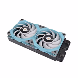 Thermaltake Toughfan 12 Turquoise High Static Pressure Radiator Fan Universal 12 cm Blue 1 pc(s) - Additional view 4
