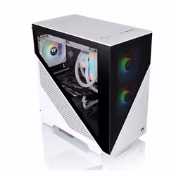 Thermaltake Divider 170 TG Micro Tower Black, White
