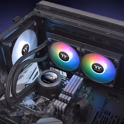 Thermaltake TH240 V2 Ultra Processor All-in-one liquid cooler 12 cm Black 1 pc(s) - Additional view 6