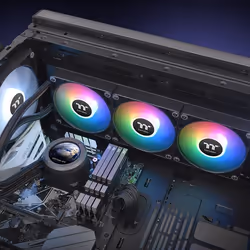 Thermaltake TH360 V2 Ultra Processor All-in-one liquid cooler 12 cm Black - Additional view 6