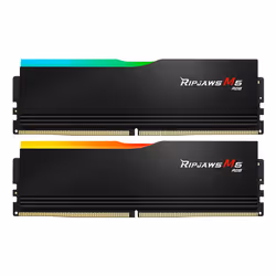 Ripjaws M5 RGB is a performance DDR5 DRAM memory series designed for PC enthusiasts and gamers. Featuring matte black or matt ...