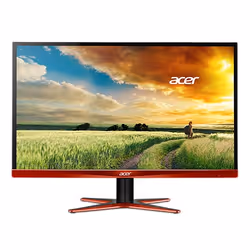 Acer XG270HU, 68.6 cm (27"), 2560 x 1440 pixels, Quad HD, LCD, 1 ms, Black, Red