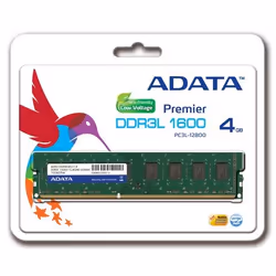 ADATA ADDU1600W4G11-S memory module 4 GB 1 x 4 GB DDR3L 1600 MHz