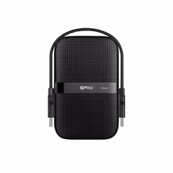 Silicon Power A60. HDD capacity: 4 TB. USB version: 3.2 Gen 1 (3.1 Gen 1). Product colour: Black