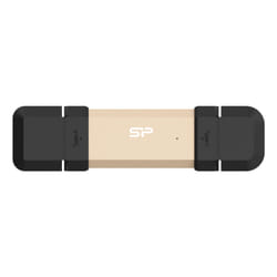 Silicon Power DS72 USB flash drive 1 TB USB Type-A / USB Type-C 3.2 Gen 2 (3.1 Gen 2) Gold