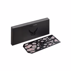 PowerColor SBP-790002, Backplate, Aluminium, Plastic, Red Devil RX 7900, 322.4 mm, 119.2 mm, 13.5 mm