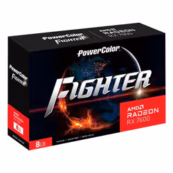 PowerColor Fighter RX 7600 AMD Radeon RX 7600 8 GB GDDR6 - Additional view 2