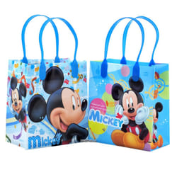 Disney Mickey Mouse Reusable Party Favor Goodie Small Gift Bags 12 (12