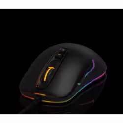QPAD DX-30, Ambidextrous, Opto-mechanical, USB Type-A, 2800 DPI, 4500 fps, Black